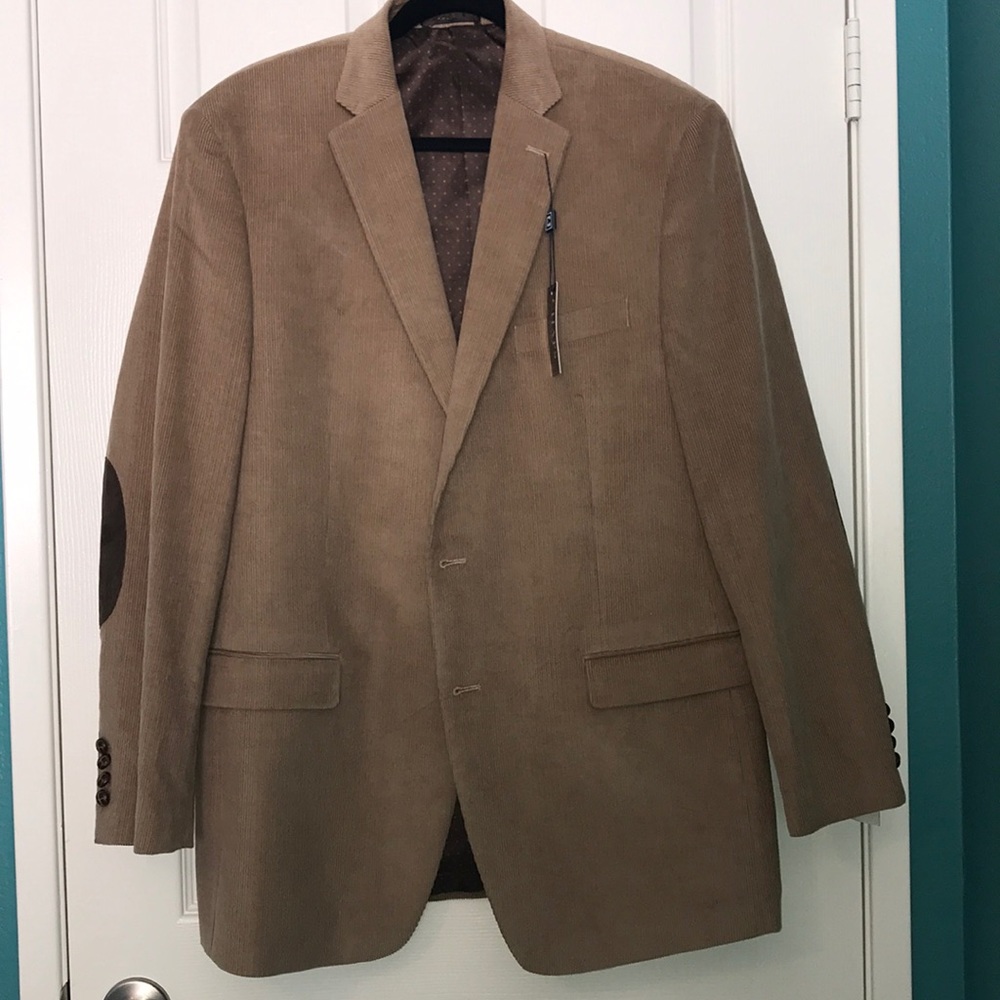 Chaps corduroy sports jacket. Tan 44 Long.
